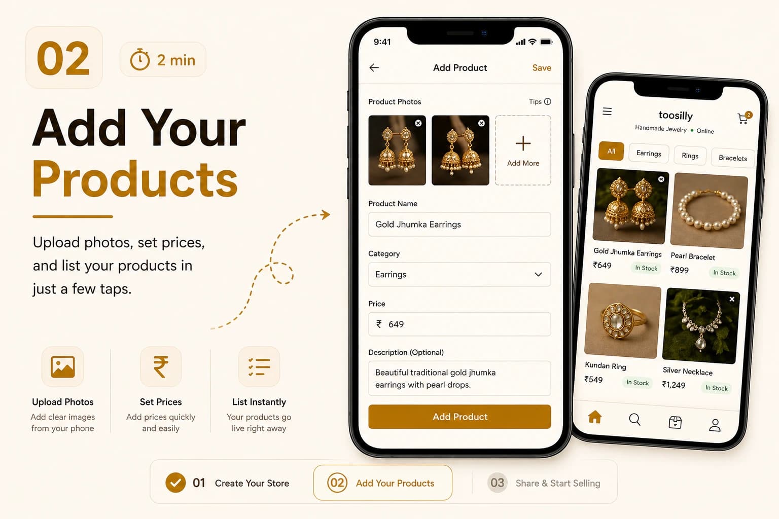 Add Your Products